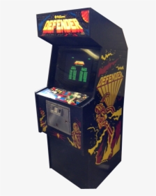 Games,video Game Arcade Cabinet,arcade Device,machine,fictional - Defender Arcade, HD Png Download, Free Download