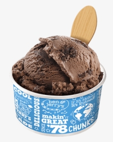Chocolate Fudge Brownie - Ben And Jerry's Caramel Crisp, HD Png Download, Free Download