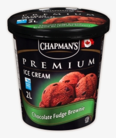 Chapman"s Premium Chocolate Fudge Brownie Ice Cream - Black Cherry Ice Cream Chapman's, HD Png Download, Free Download