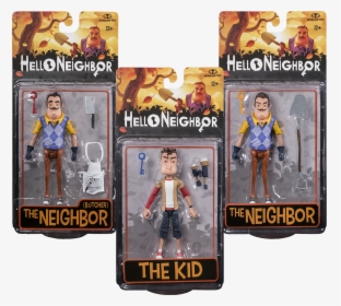 Hello Neighbor Action Figures, HD Png Download, Free Download