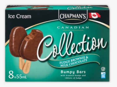 Chapman"s Canadian Collection Fudge Brownie Ice Cream - Chocolate, HD Png Download, Free Download