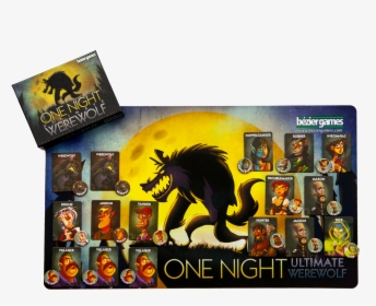 One Night Ultimate Werewolf"  Class="lazyload Lazyload - Tabletop Game, HD Png Download, Free Download