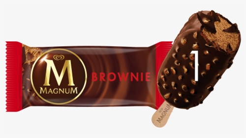 Magnum Ice Cream Brownie, HD Png Download, Free Download