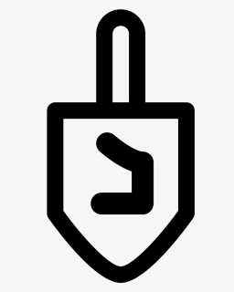 The Noun Project - Dreidel Icon, HD Png Download, Free Download