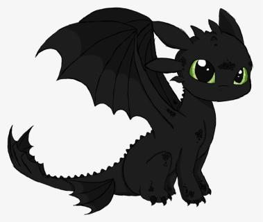 Toothless Png Background - Toothless Dragon Drawing, Transparent Png, Free Download