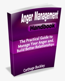 Anger Management Handbook Ebook Png - Graphic Design, Transparent Png, Free Download