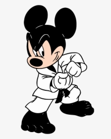 Mickey Karate, HD Png Download, Free Download