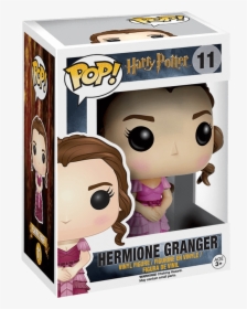 Yule Ball Hermione Granger Pop Figure - Hermione Funko Pop Yule Ball, HD Png Download, Free Download