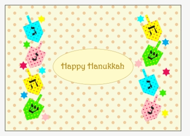 Hanukkah Card - Illustration, HD Png Download, Free Download