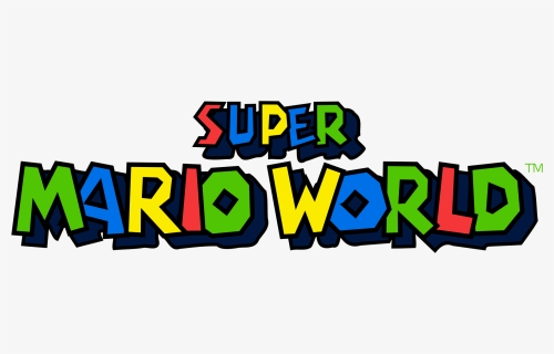 Super Mario World Box Logo - Super Mario World Vector Logo, HD Png Download, Free Download