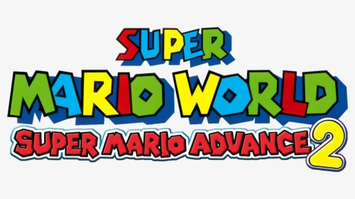 Transparent Super Mario World Logo Png - Super Mario Advance 2 Super Mario World Png, Png Download, Free Download