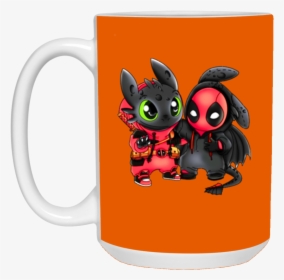 Toothless Night Fury Dragon Deadpool - Deadpool And Toothless, HD Png Download, Free Download