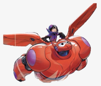 No Caption Provided - Hiro And Baymax Flying, HD Png Download, Free Download