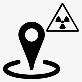 Environmental Pollution Accident Point - Radioactive Hazard Symbol, HD Png Download, Free Download