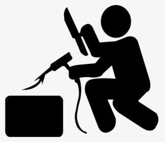 Welding Clipart Black And White, HD Png Download, Free Download