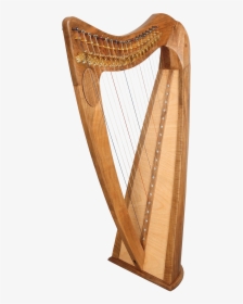 Wood Harp Png Clipart - Celtic Harp 19 Strings, Transparent Png, Free Download