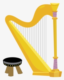 24109 - Harp Cartoon Png, Transparent Png, Free Download