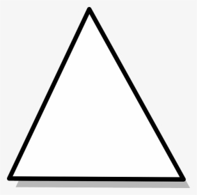 Triangulo Blanco Png Transparent Png Kindpng