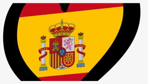 Spain Flag Clipart , Png Download - Spain Flag Heart, Transparent Png, Free Download