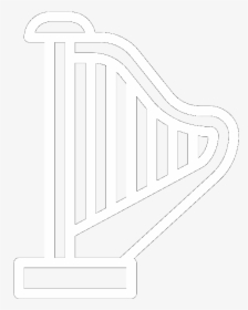 Symbol Harp - Sketch, HD Png Download, Free Download