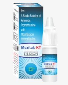 Moxitak-kt - Moxi Kt Eye Drops, HD Png Download, Free Download