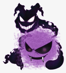 Gastly Used Spite By Midnitez Remix - Illustration, HD Png Download, Free Download