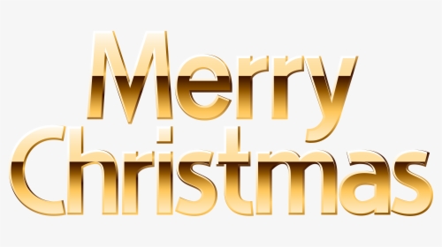 Gold Merry Christmas Banner Png , Png Download - Merry Christmas Gold Png, Transparent Png, Free Download