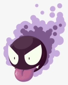 #pokemon #gastly #ghost #freetoedit - Gastly Pokemon Transparent Gif, HD Png Download, Free Download