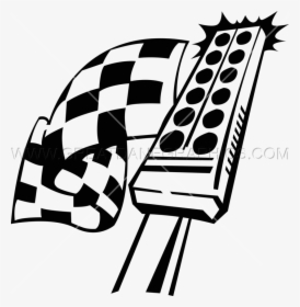 Collection Of Drag - Drag Racing Clipart, HD Png Download, Free Download