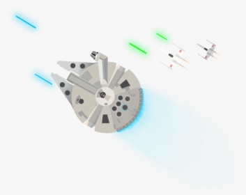 Transparent Millennium Falcon Png - Rotor, Png Download, Free Download