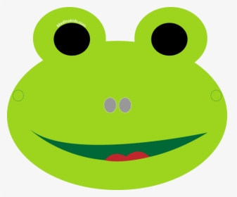 Frogs Clipart Printable - Mask Of A Frog, HD Png Download, Free Download