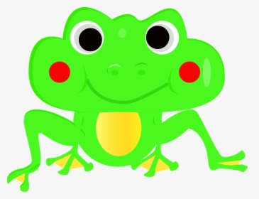 Frog Clipart Spring - Imagen De Un Ranas Animadas, HD Png Download, Free Download