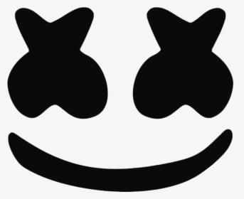 Marshmello Logo Png - Cara De Marshmello De Roblox, Transparent Png, Free Download