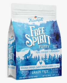 Free Spirit Grain Free Puppy Recipe Dog Food - Triumph Grain Free Dog Food, HD Png Download, Free Download