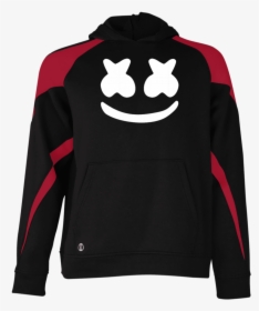 Marshmello Youth Colorblock Hoodie Sweatshirts - Marshmallow Shirt, HD Png Download, Free Download