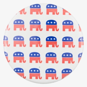 Republican Elephants Political Button Museum - Beanie, HD Png Download, Free Download