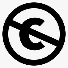 Copyright Infringement - Public Domain Logo, HD Png Download, Free Download