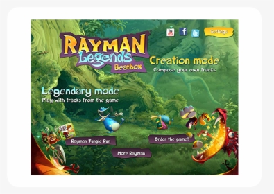 Rayman Legends Menu, HD Png Download, Free Download