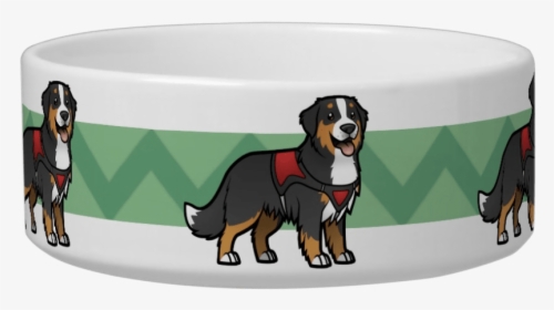 Bernese Mountain Dog Pet Bowl - Bernese Mountain Dog, HD Png Download, Free Download