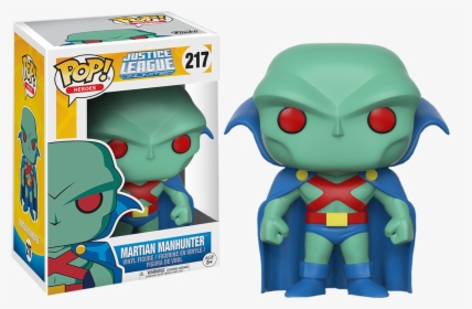 Justice League Unlimited - Funko Pop Martian Manhunter, HD Png Download, Free Download