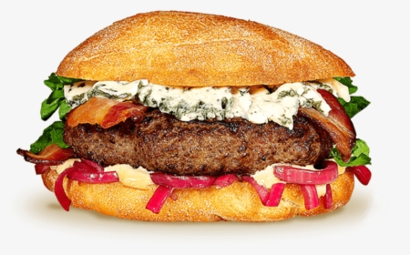 Stomp Burger Blue Cheese Burger, HD Png Download, Free Download