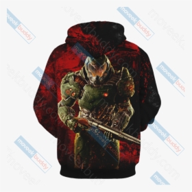 Doomguy Unisex 3d Hoodie, HD Png Download, Free Download