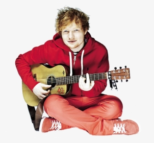 “ Transparent Ed Sheeran - Famous Person Playing Guitar, HD Png Download, Free Download