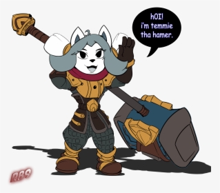 Temmie The Hammer , Png Download - Temmie Memes, Transparent Png, Free Download