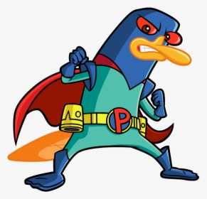 Cartoon Platypus Pictures - Phineas And Ferb Mission Marvel Perry, HD Png Download, Free Download