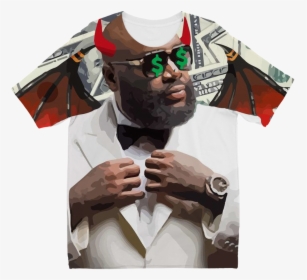 Ipromotematerialism Rick Ross T Shirt - Rick Ross On Wendy Williams Show, HD Png Download, Free Download