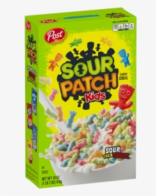 Sour Patch Kids Box 18 Oz - Post Sour Patch Cereal, HD Png Download, Free Download