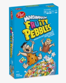 Marshmallow Fruity Pebbles Box - Marshmallow Fruity Pebbles Cereal, HD Png Download, Free Download