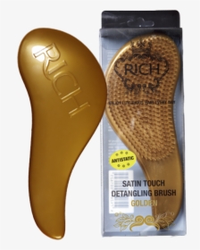Rich Hair Brush Gold, HD Png Download, Free Download