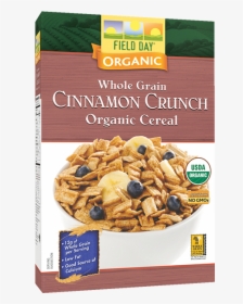 Field Day Organic Cinnamon Crunch Whole Grain Cereal, HD Png Download, Free Download